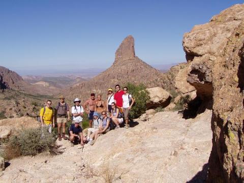Hiking Near Weaver's Needle