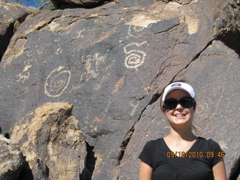 Petroglyphs at South Mountain