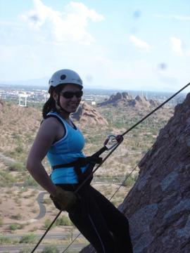 Learning to Rappel in Scottsdale