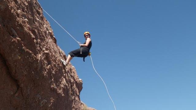 Papago Park Rappelling Class