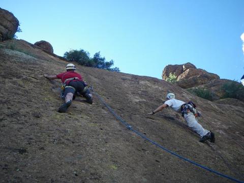 Rock Climbing With 360 Adventures
