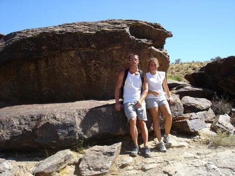 Petroglyphs in South Mountain Park