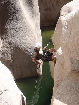 Rappelling In The Jug - Salome