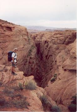 Wow, That's A Deep Canyon In Arizona!