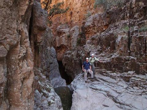 Pals in a Canyon