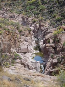 Salome Canyon - first glimpse