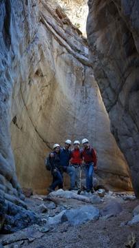 Dry Canyoneering Group Shot