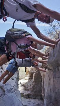 Dry Canyoneering Stemming