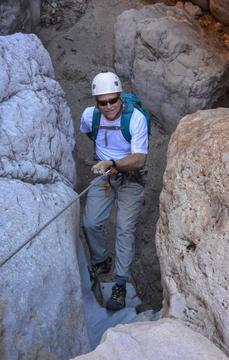Dry Canyoneering On Rappel