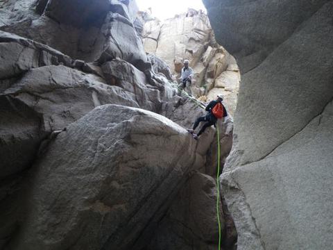 Dry Canyoneering Rappel