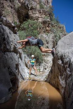 Dry Canyoneering Stemming 2