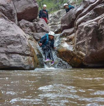 Wet Canyoneering Canyon Kid