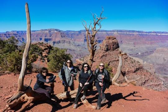 Grand Canyon Hiking Ladies Lunch Spot