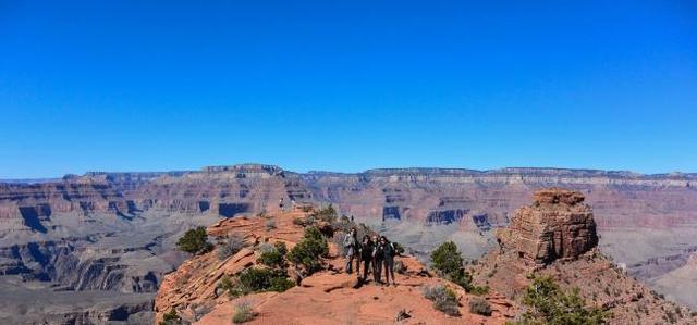 Grand Canyon Hiking Lunch Spot