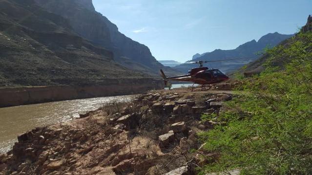 12 W Rim Adv Heli Landing