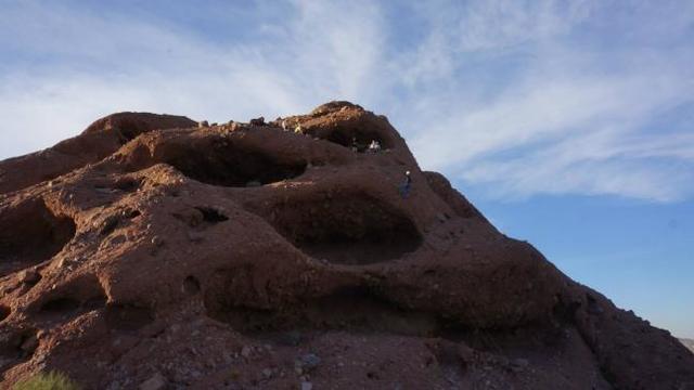 Rappelling at Papago 27