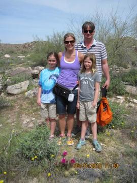 Family Hiking in Scottsdale