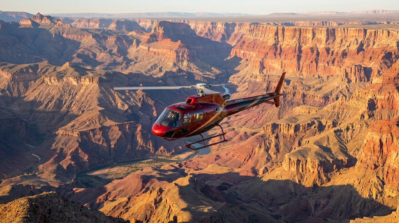Grand Canyon South Rim Helicopter Flight & Scenic Ground Tour from Scottsdale