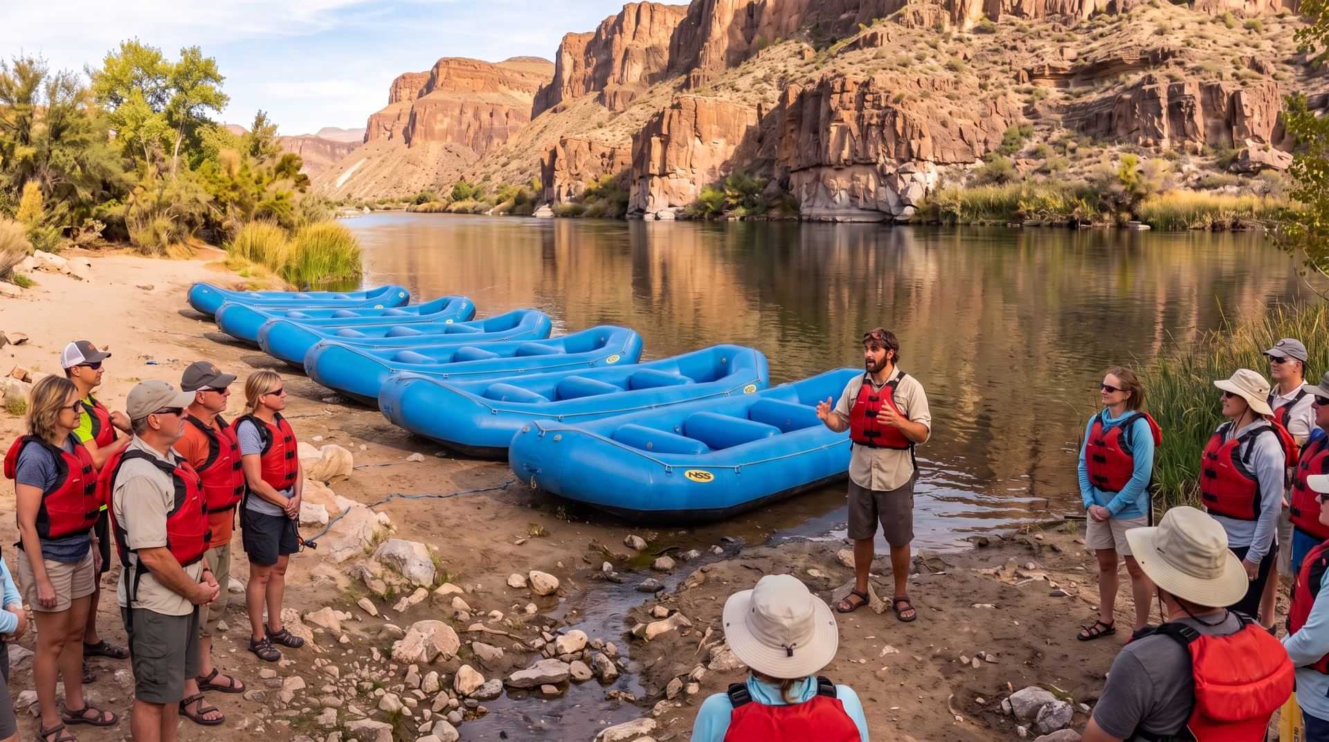 Drifting Into Golden Hour: A Guide's Take on the Salt River Sunset Rafting Tour