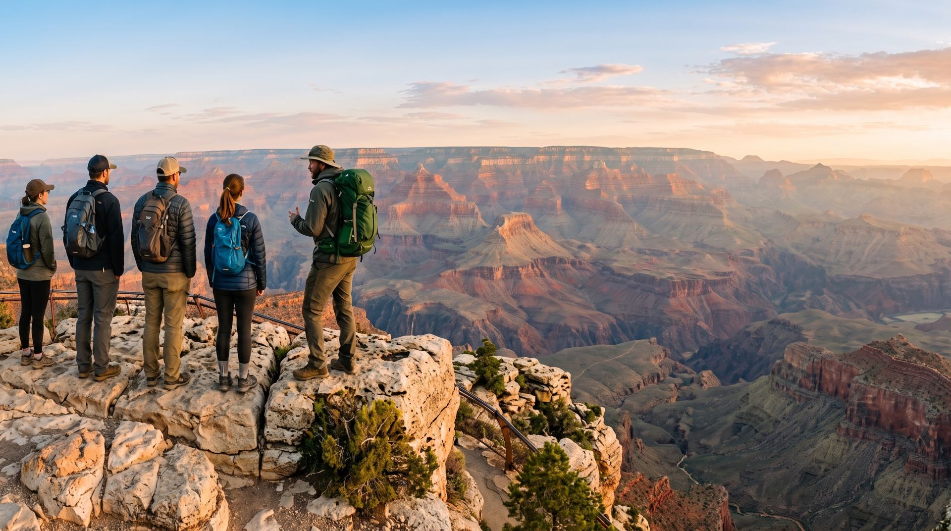 Above and Below the Rim: A Guide's Take on the Grand Canyon Scenic & Hiking Day Tour