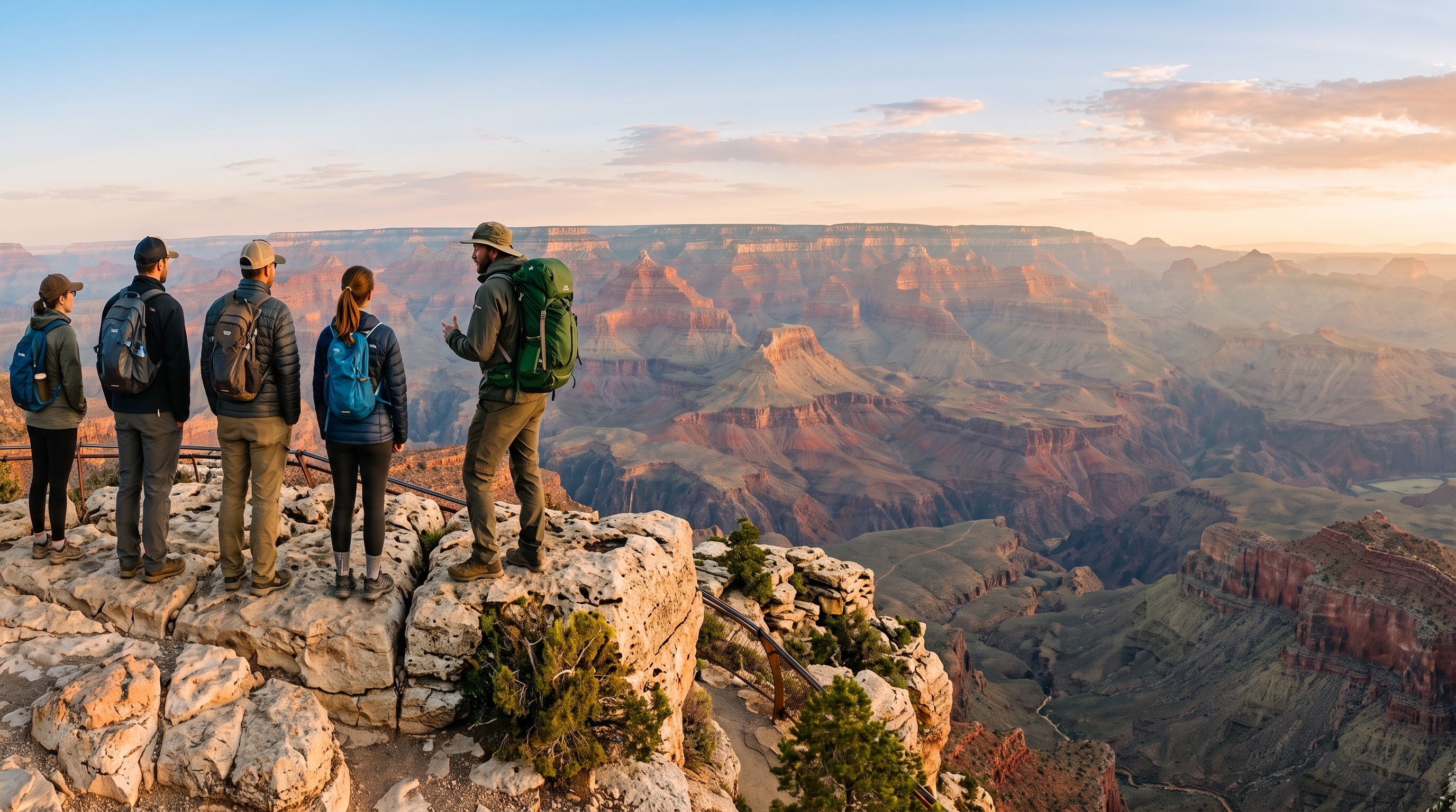 Grand Canyon Scenic & Hiking Day Tour