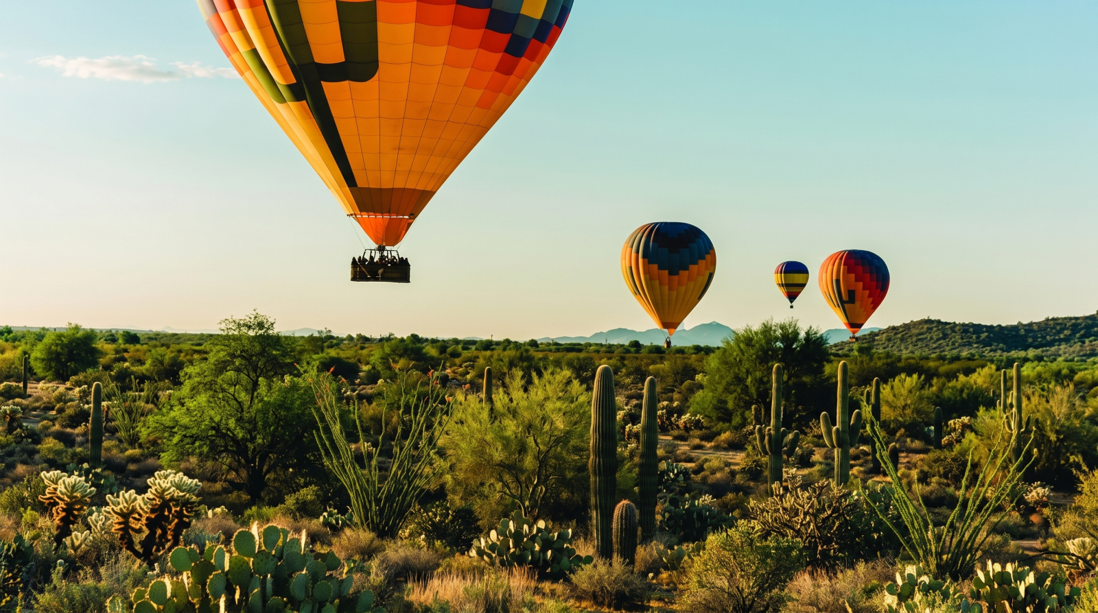 Sunrise Hot Air Balloon Rides in Phoenix