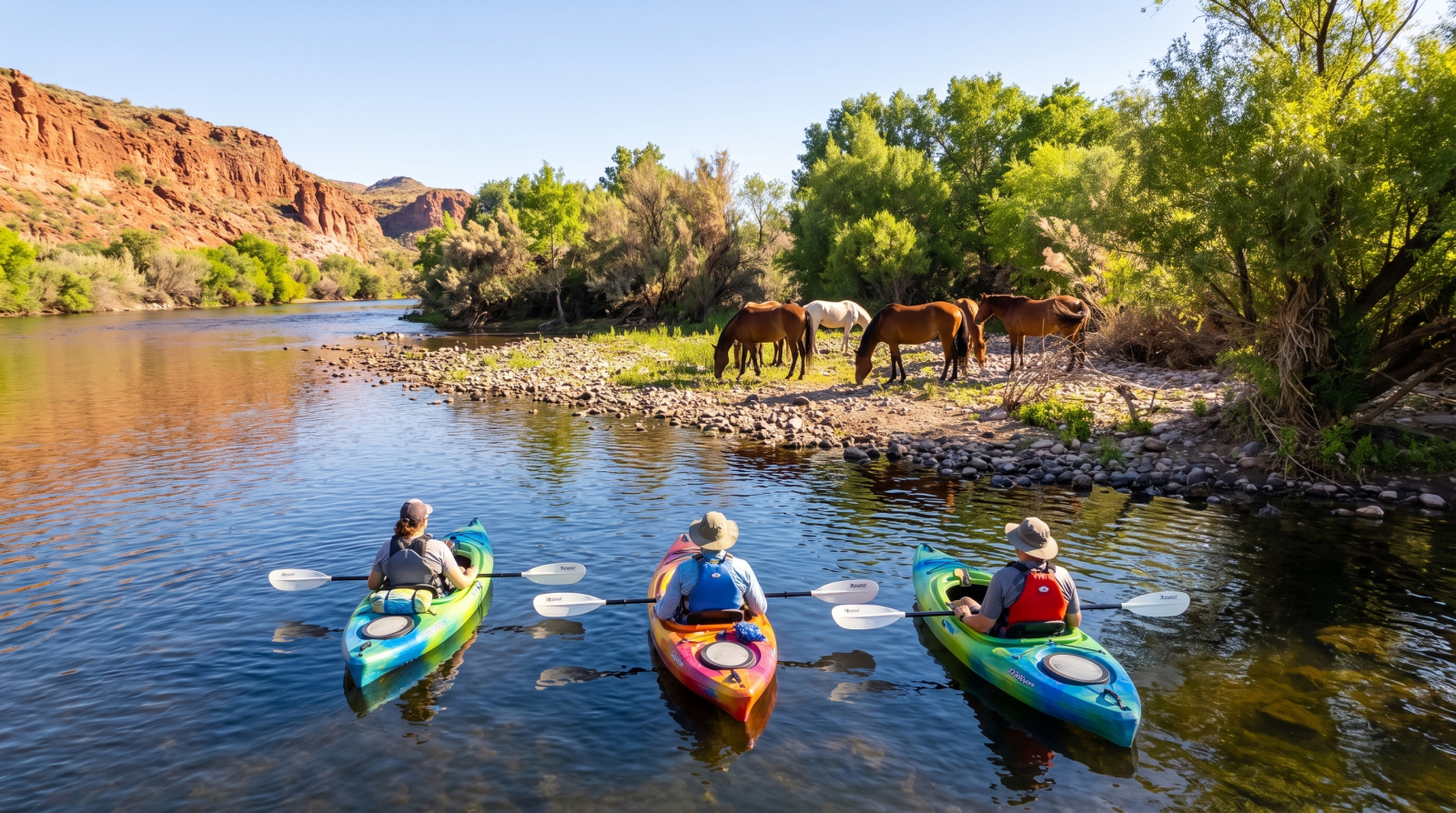 Salt River Kayaking & Wildlife Experience
