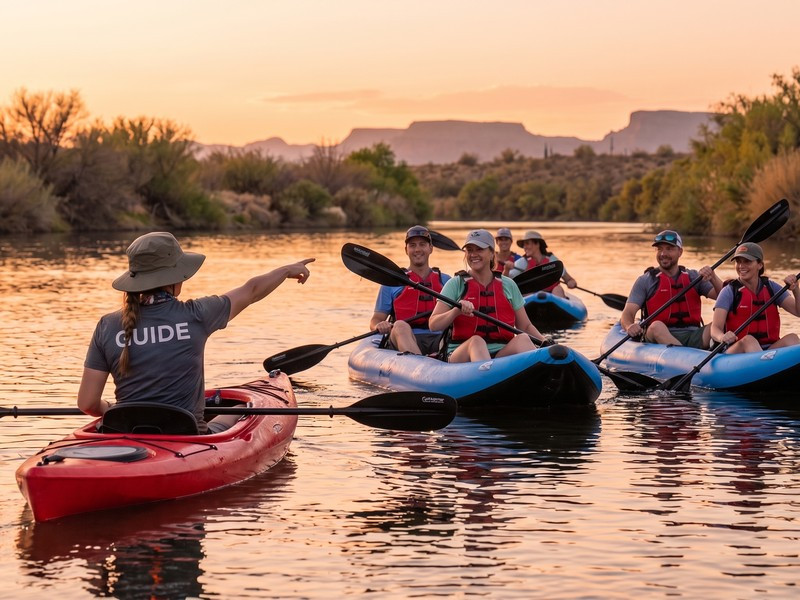Salt River Sunset Rafting & Wildlife Adventure